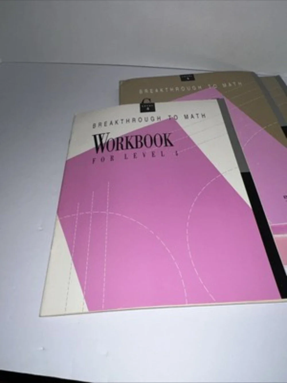 Breakthrough To Math Level 4 Set With Workbook (drawn On Back)